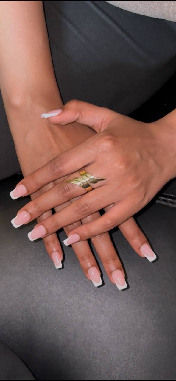 French tip manicure — elegant nails by Yen Skin Solution