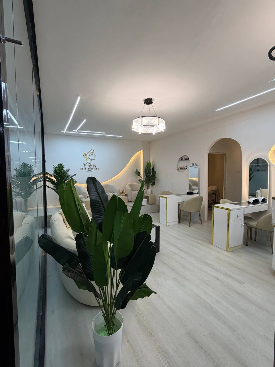 Yen Skin Solution salon interior